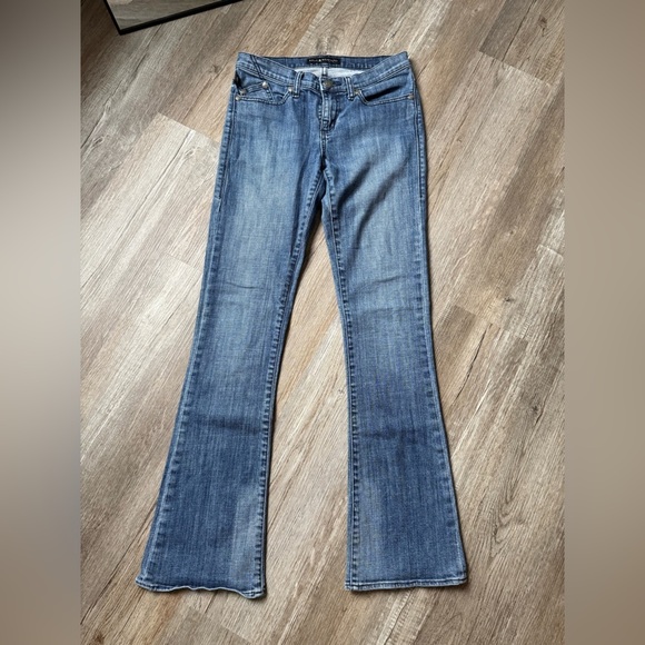 VTG Rock & Republic Denim Jeans Kasandra Fit And Flare Size 6 M 29 30 Blue Wash - Picture 2 of 13
